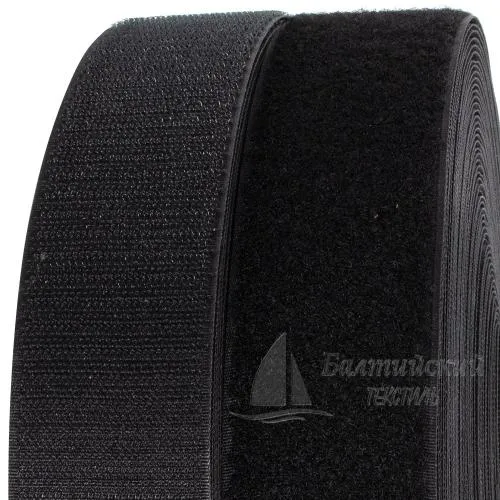 Лента-контакт 50мм черная