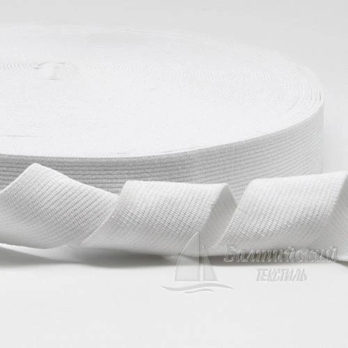 Резинка ткацкая 30мм белая РБ