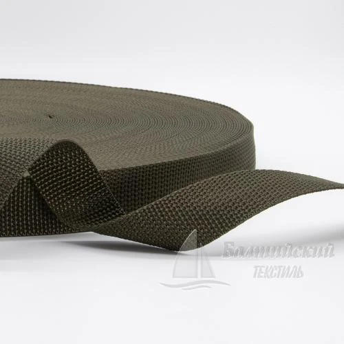Тесьма стропольная 25мм #MH-5050 хаки БТ