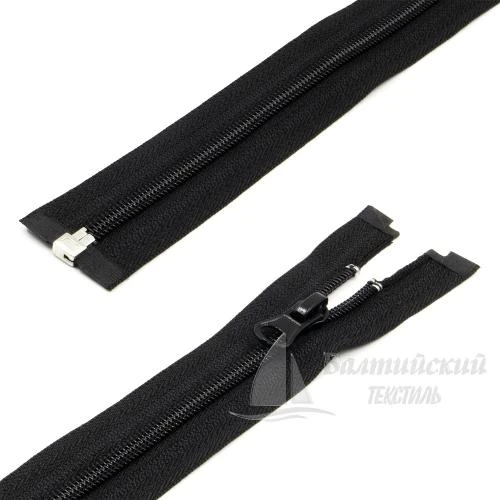Молния витая разъемная Т5 60см черный "А" груша БТ