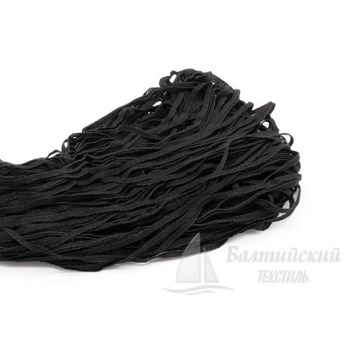 Лента киперная 5мм черный