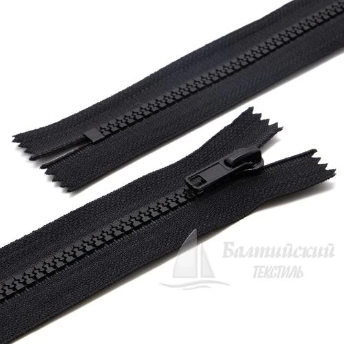 Молния трактор неразъемная Т5 18см черная БТ