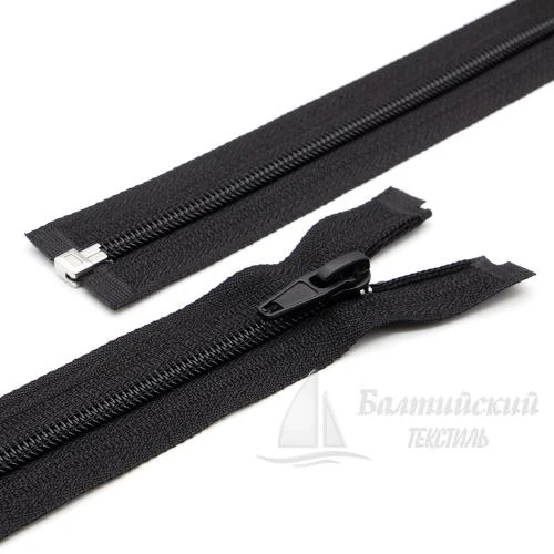 Молния витая разъемная Т5 35см черная БТ