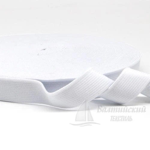 Резинка ткацкая 20мм белая БТ