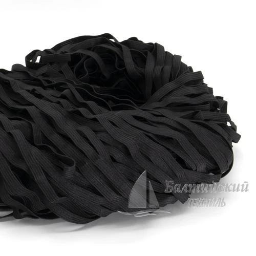 Резинка продежка 8мм черная