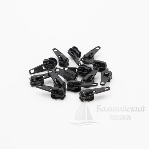 Бегунок для витой молнии Т5 автомат черный БТ