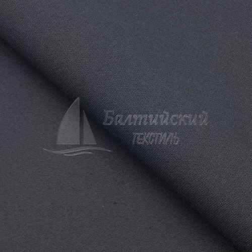 Ткань огнестойкая Молескин  280г/м² (150см) черный ОП