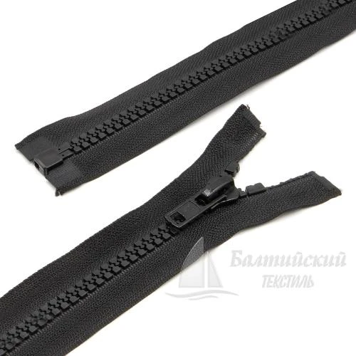 Молния трактор разъемная Т8 100см черная