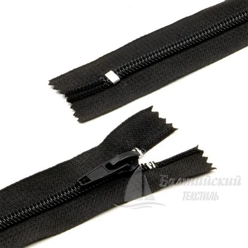 Молния витая неразъемная Т5 25см