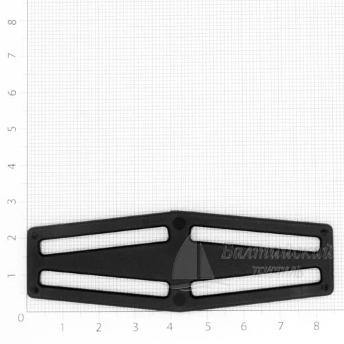 Пряжка-разделитель для лямок 40мм
