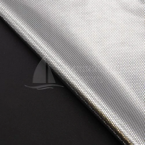 Отрез ткани подкладочной фольгированной Дюспо принт