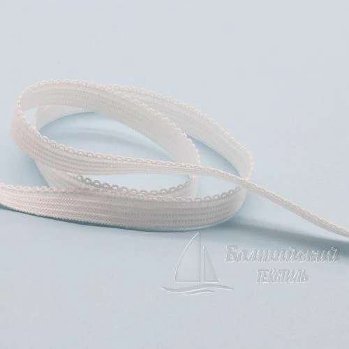 Резинка отделочная 7мм с фестоном