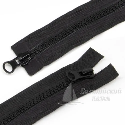 Молния трактор разъемная Т5 85см 2 замка усиленная груша (эконом)